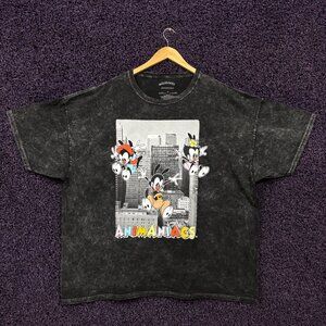 Animaniacs Yakko Wakko Dot Concrete Jungle Toon T-Shirt XL